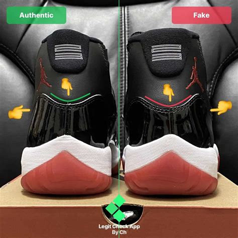 fake vs real jordan 11